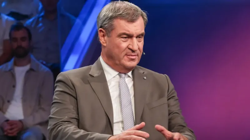 Söder: AfD Economic Policies Will Lead Germany to Bankruptcy