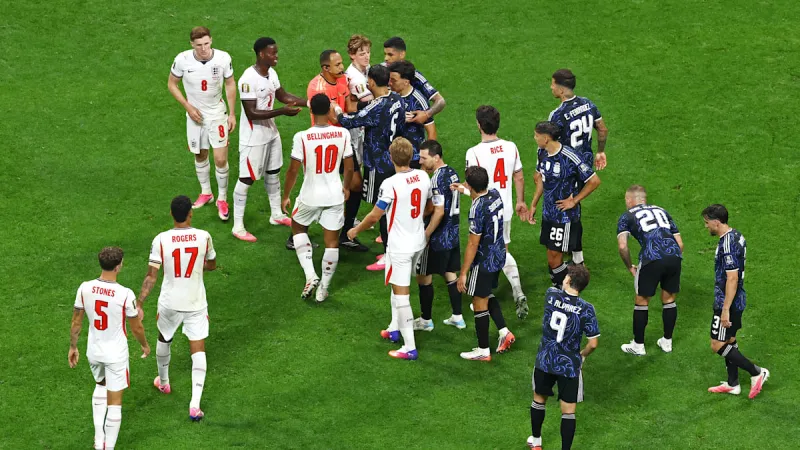 Argentina Unleashes Fiery Start Against England in World Cup Opener
