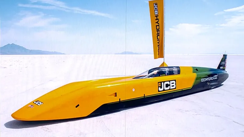 Hydrogen-Powered JCB Hydromax Sets Staggering Utah Speed Record
