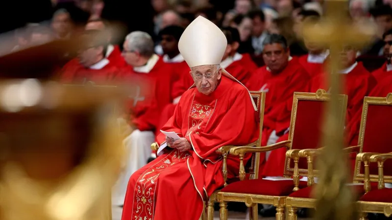 Pope Francis Leads Solemn Farewell for Cardinal Ruini in St. Peter's