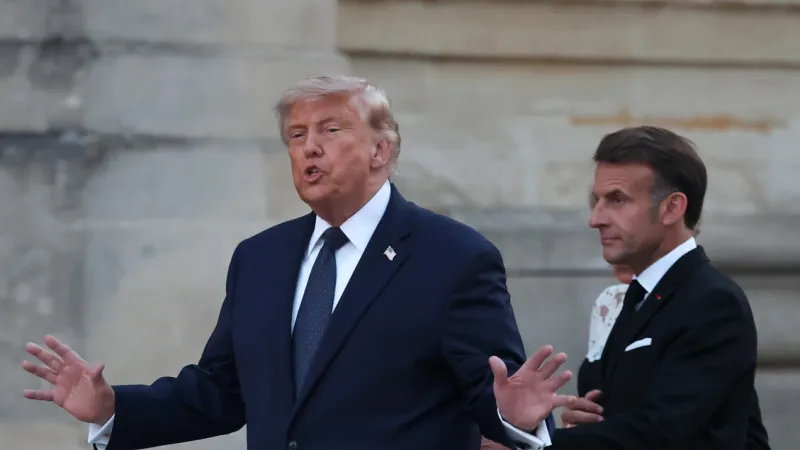 Trump Electronically Seals Iran Peace Accord After Versailles Talks