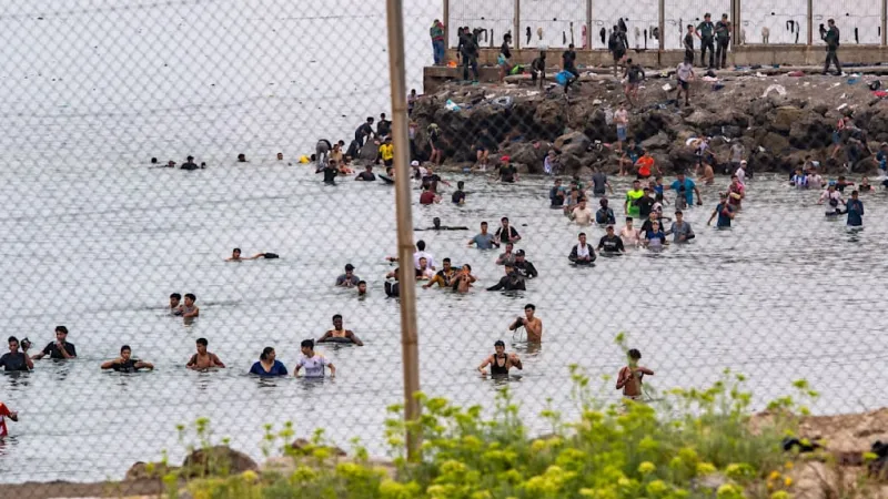 Moroccan Youth Flood Ceuta, Becoming Pawns in Geopolitical Strife