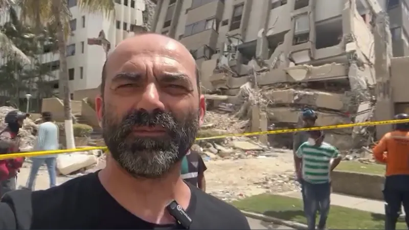 La Guaira's Quake-Ravaged Core: Time Stands Still Amid Rubble