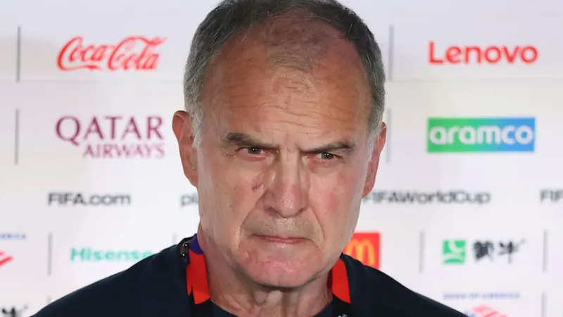 Uruguay National Team in Turmoil: Players Rebel Against Coach Bielsa