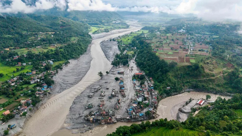 Nepal Floods Devastate Himalayan Region; Rescue Efforts Intensify Amid Mounting Toll