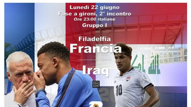 France, Iraq Square Off in World Cup Bid; Mbappe Hits 100 Caps