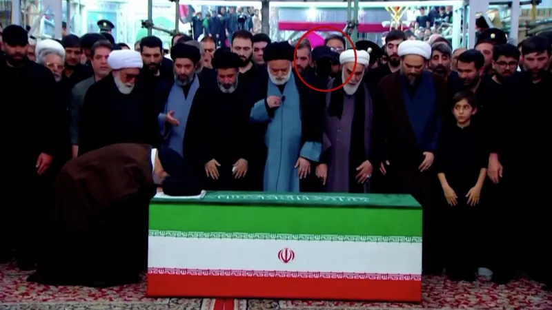 Mysterious Figure at Khamenei Funeral Sparks Succession Debate
