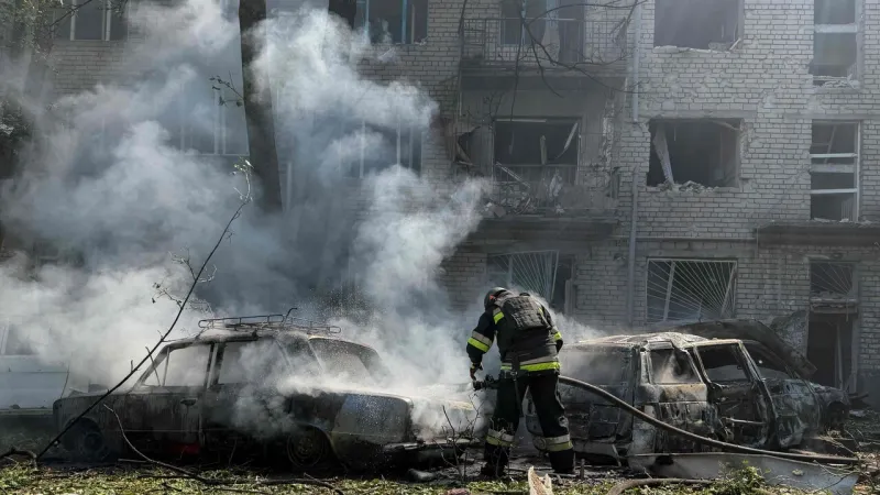 Deadly Russian Missile Barrage Devastates Zaporizhzhia, Strikes Kiev