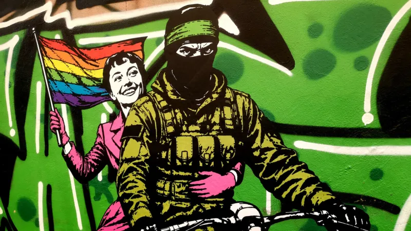 Audrey Hepburn Mural Ignites Fierce Debate on Antisemitism, Hamas