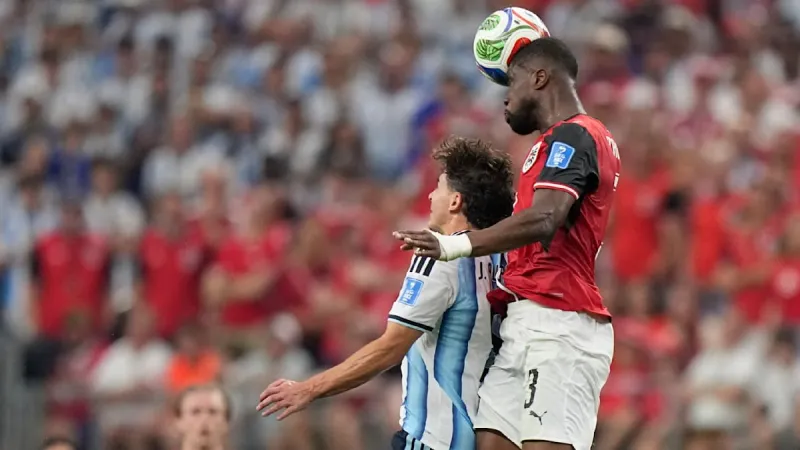 Danso Dominates: Austria Seizes Aerial Control Against Argentina