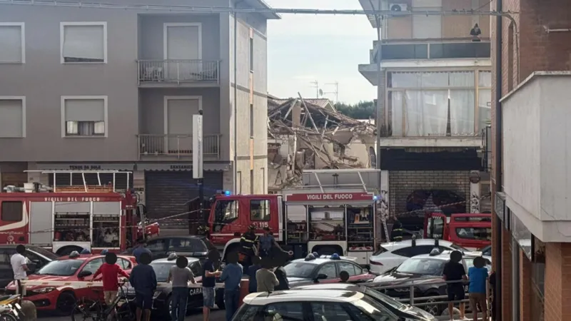 Tragic Gas Leak Collapse Kills Three in Italian Town