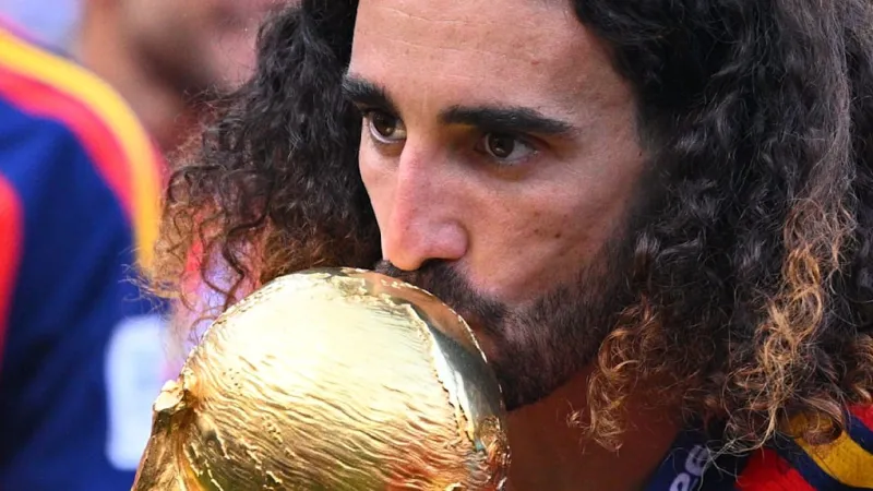 Cucurella's World Cup Tattoo Honors Triumph; Sane's Ink Tells Another Story