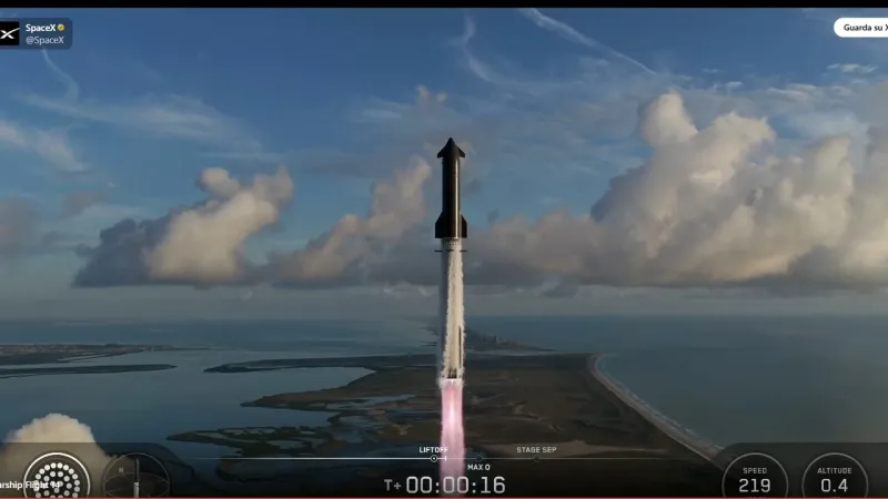 Starship Embarks on Landmark Orbital Test Flight, Deploying Starlink Satellites