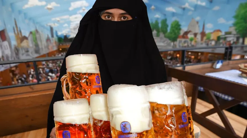 Oktoberfest Satire Proposes Burqas for Waitresses Amid Sexism Concerns