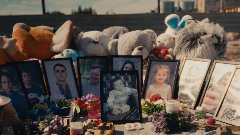 Russian Missile Obliterates Ukrainian Family, Leaving One Survivor