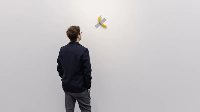 Banana Art Hoax: Cattelan's 'Comedian' Again Hijacks Attention at Centre Pompidou