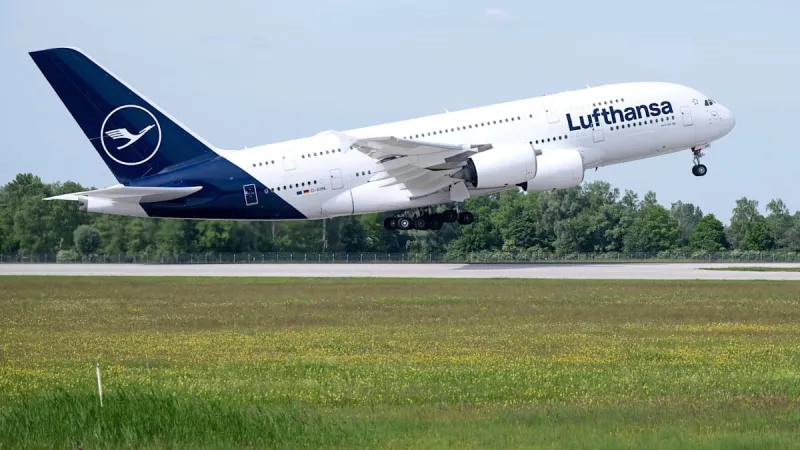 Lufthansa A380 Landing Scrapes Munich Runway, 351 Passengers Unharmed