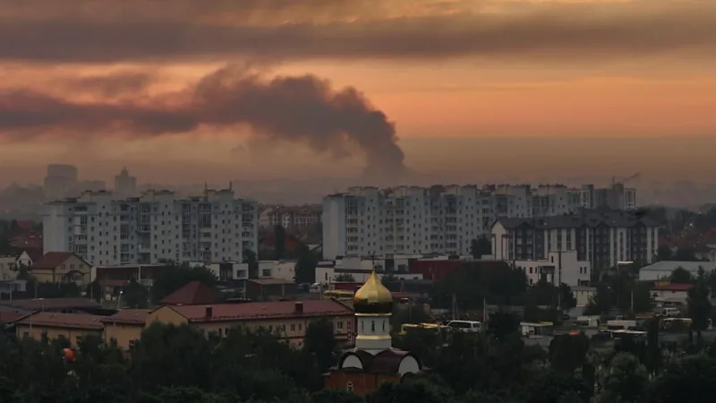 Kyiv Targeted by Ballistic Missiles; NATO Downs Drone Near Romania