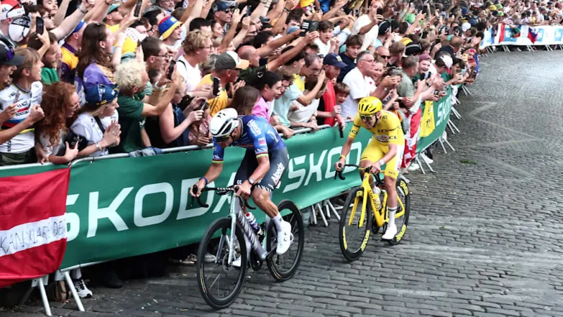 Van Der Poel Collapses on Champs-Élysées After Epic Tour De France Duel