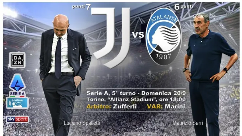 Juventus Hosts Atalanta: Serie a Fifth Matchday Ignites Fierce Competition