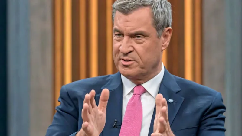 Söder Warns Germany at 'Tipping Point,' Citing Weimar Parallels, AfD Threat