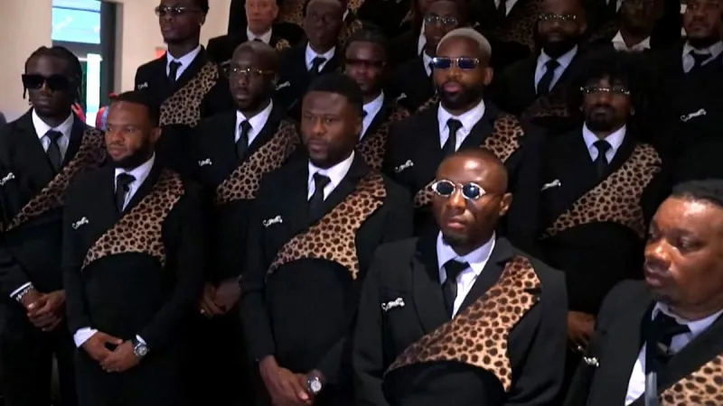 DR Congo Team Unveils Striking Leopard Attire at World Cup Welcome in Houston