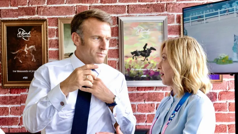 Macron and Meloni Set for Crucial Bilateral Talks in Antibes