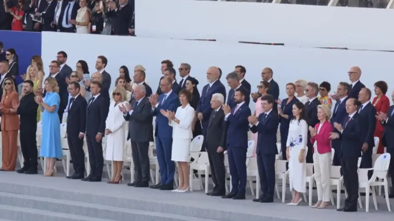 Mattarella Joins Macron for Final Bastille Day As President