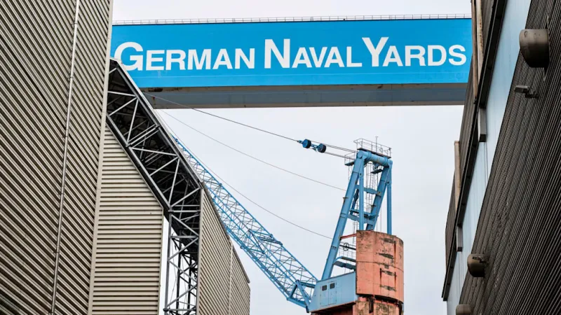 Germany's Naval Future: Bidding War for Kiel's Last Great Shipyard