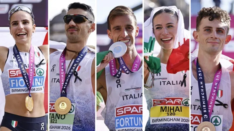 Italian Supremacy: Fiorini Sets World Record, Stano Gold at European Race Walk