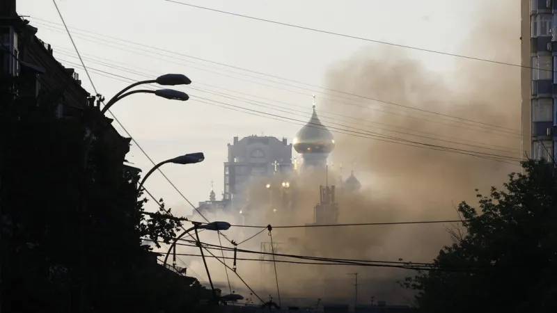 Missile Barrage Hits Ukraine; Kyiv Rocked by Blackouts, Six Dead