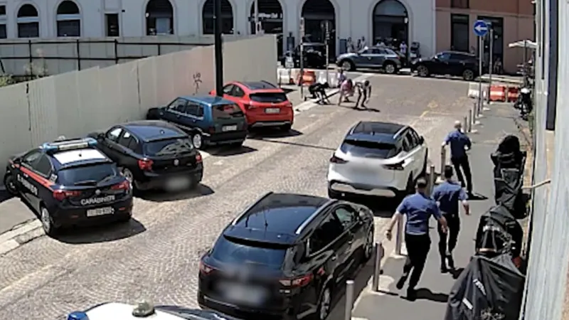 Brazen Milan Robbery Strikes Tourists Steps from Police Barracks