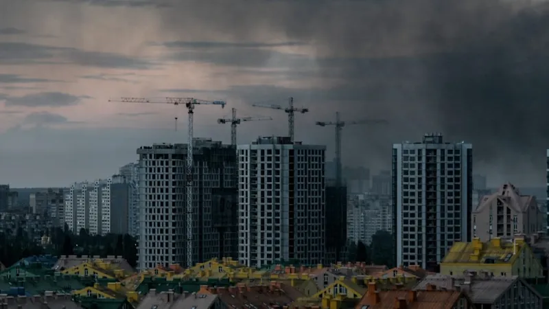 Deadly Ballistic Barrage Strikes Kyiv; Four Killed, Residents Trapped