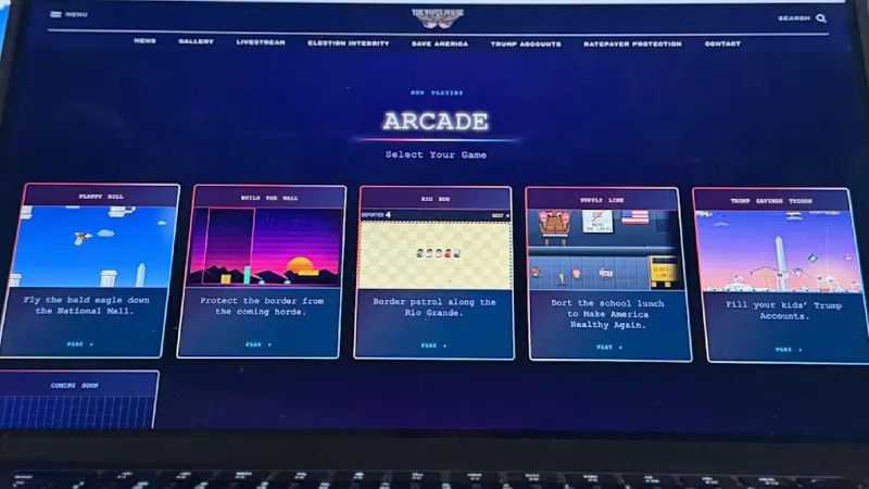 Gaming Giant Tetris Slams White House Border Game