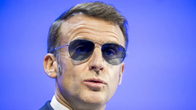 Macron's Iconic Lens Maker Faces Bankruptcy Despite Davos Spotlight