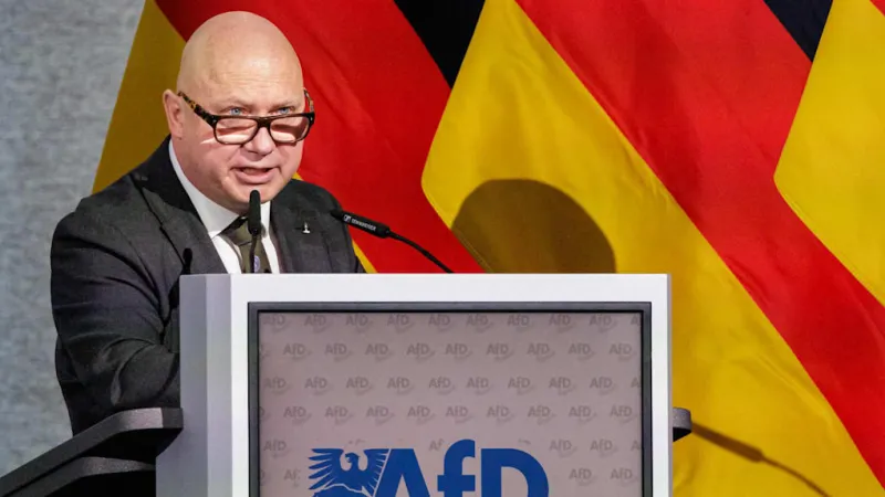 German AfD Politician Likens CDU Leader to East German Dictator