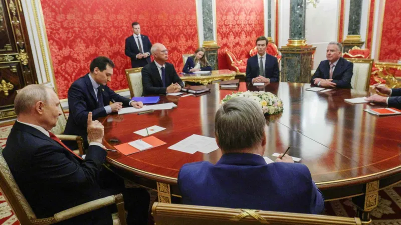 Kremlin Meeting: Putin Halts Kyiv, Moscow Raids Three Days