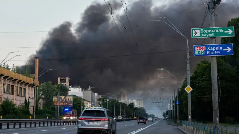 Kyiv Endures Brutal Missile Barrage; Civilian Casualties Rise