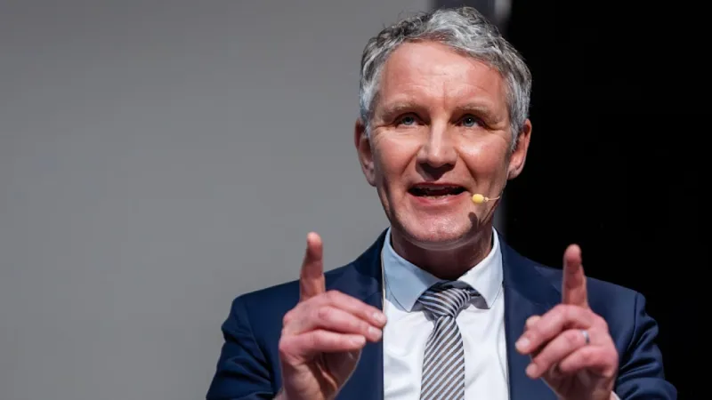 Höcke's West German Culture Claims Spark AfD Leadership Alarm