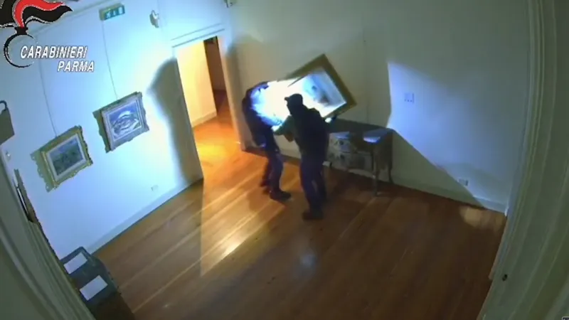 Surveillance Unmasks Art Thieves, Stolen Parma Masterpieces Recovered Swiftly