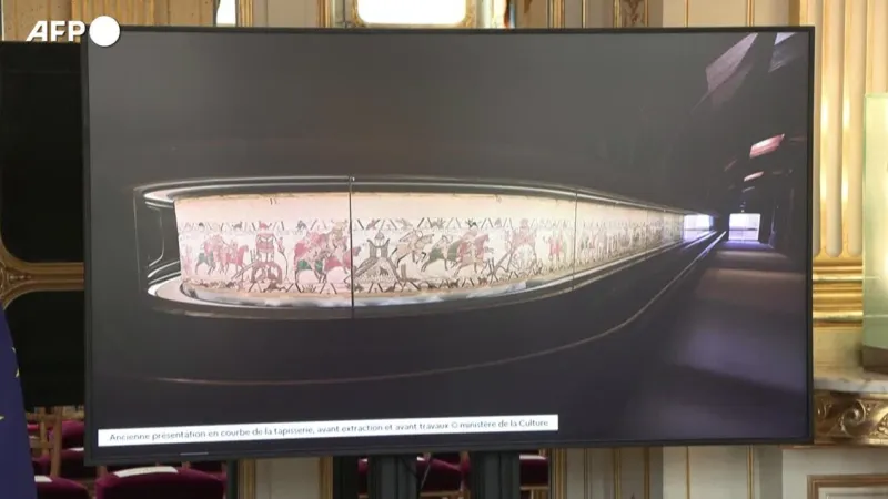 Bayeux Tapestry Set for Historic British Museum Journey, Sparks Cultural Debate