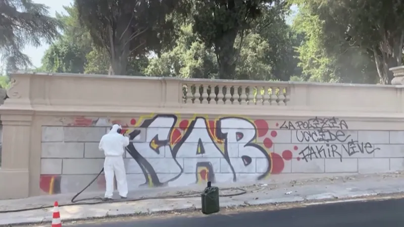 Rome Activist Battles Graffiti, Calls for Stricter Vandalism Laws