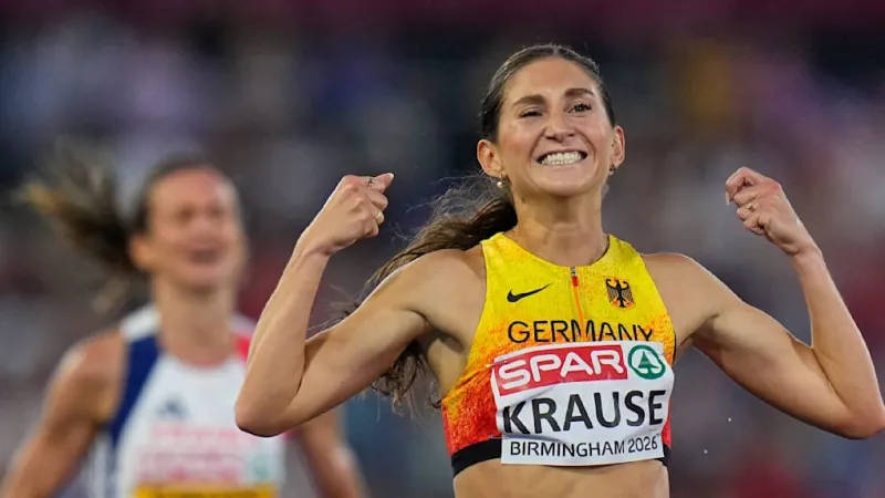 Krause Secures Germany's First European Gold in Thrilling Steeplechase