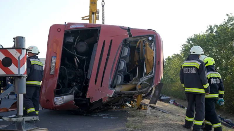 Driver Asleep at Wheel: Twelve Dead in Hungary Bus Crash