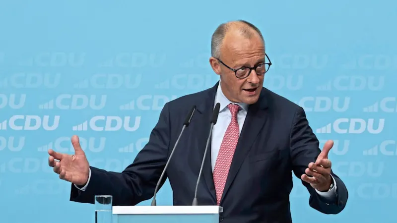 Merz Confronts Internal Critics, Bolsters CDU Unity Amid Berlin Vote