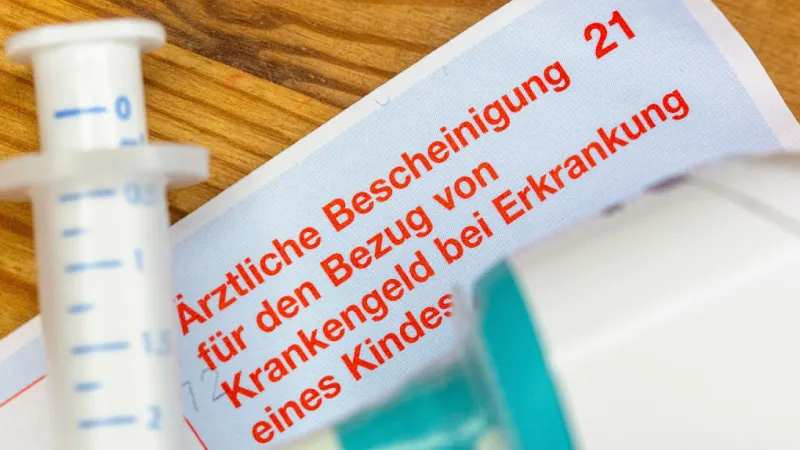 Gender Gap Persists: German Mothers Take 73 Percent of Child Sick Days