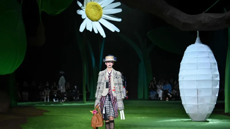 Thom Browne Unveils Insect-Inspired Spectacle, Closes NY Fashion Week