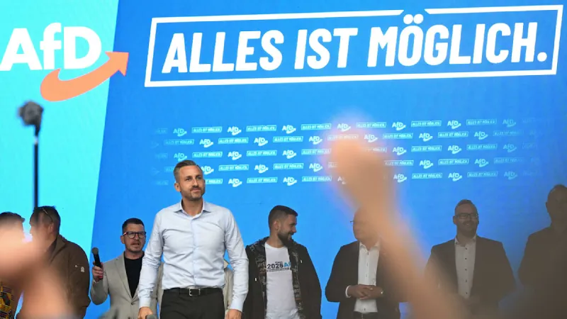 AfD Leads Sachsen-Anhalt Polls; CDU Sidesteps National Leadership Rallies