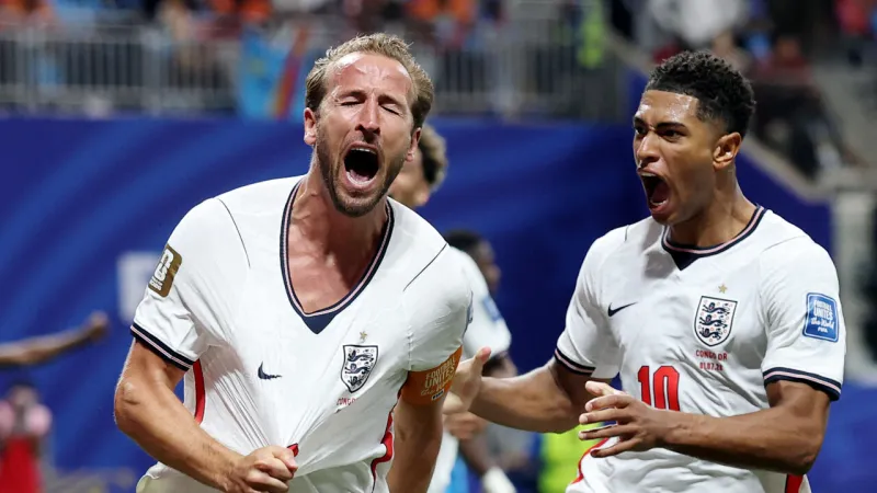 Kane's Brace Powers England Past DR Congo in Thrilling Knockout Clash