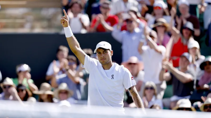 Cobolli Stuns Khachanov in Five-Set Wimbledon Thriller; Paolini Advances